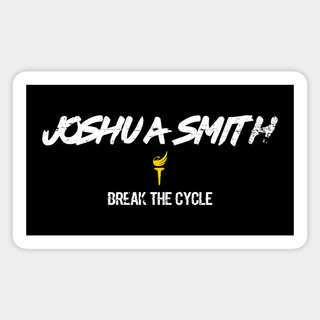Joshua Smith Break the Cycle Sticker by The Libertarian Frontier 